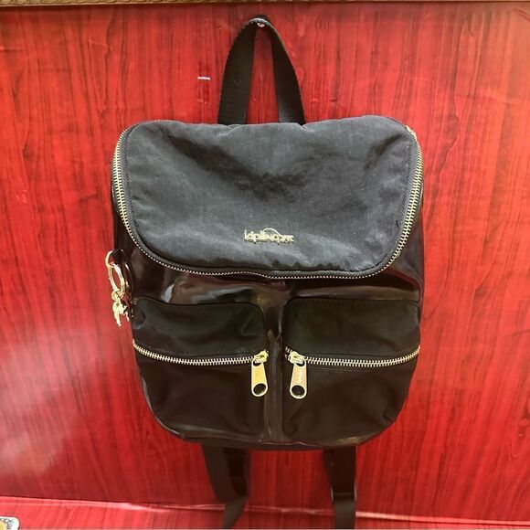 Kipling black nylon backpack main image 5